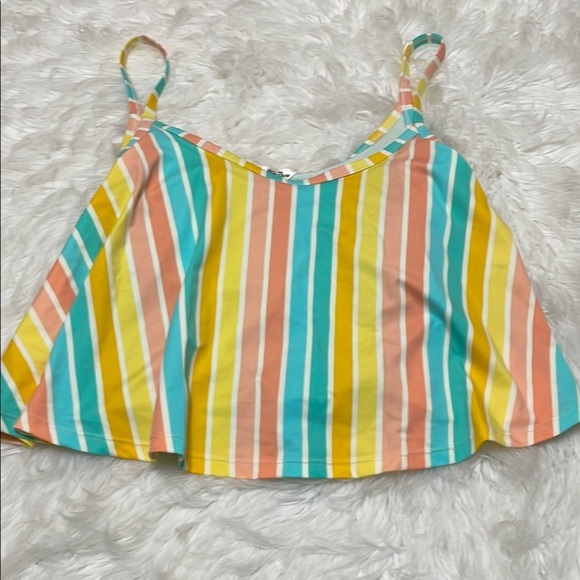 Matilda Jane Multicolor Swimsuit Top Sz Small - Picture 7 of 7